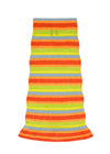 YANYAN KNITS 25 Spring/Summer Woven Lined Maxi Skirt YYK-YYW25-0481-PIN Colorblock